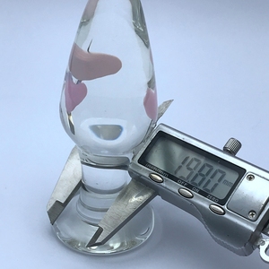 Dildos réalistes en verre borosilicate transparent, plug <span class=keywords><strong>anal</strong></span>, jouets sexuels pour adultes pour la masturbation féminine, massage du vagin, marque YFSJ - Product Image 4