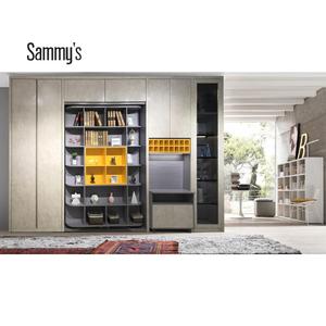 Moderno design moderno porta laccata a LED libreria/libreria per casa ufficio pannello in legno resistente - Product Image 2