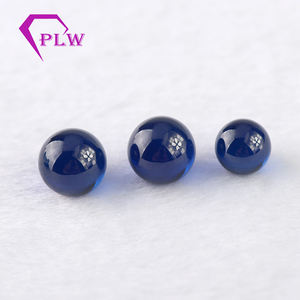 Bola Safir Biru Korundum Sintetis 3Mm 5Mm 6Mm Tersedia