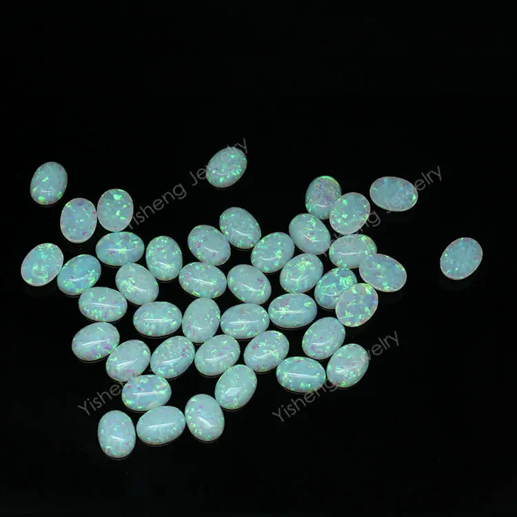 New Product Synthetic Good polishing Opal Stone For Necklace Making