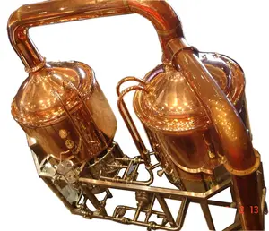 Hôtel largement utilisé équipement de bière en cuivre fermenteurs coniques - Product Image 1