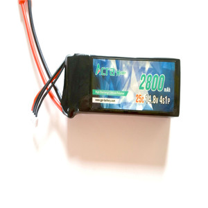 4S 14.8V 2800mAh แบตเตอรี่ Lipo สำหรับโดรน RC แบบชาร์จไฟได้ - Product Image 1