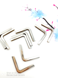 <strong>Metal</strong> 30mm Book Protective <strong>Corner</strong> for Scrapbook Photo Album Menu Folder - Product Image 4