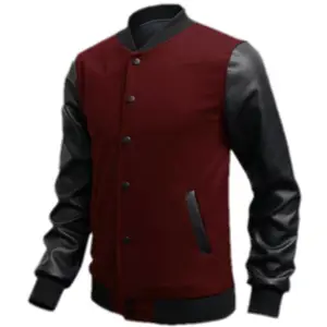YSMARKET Men Autumn Leather <strong>Patchwork</strong> <strong>Jackets</strong> and Coats Button Male Casual Fashion Slim Fitted Zipper <strong>Jackets</strong> Outerwear E1606 - Product Image 1
