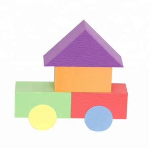 Bloques de espuma <span class=keywords><strong>Eva</strong></span> coloridos para niños, juguete educativo para niños de 3 años, 2019 - Product Image 4
