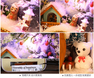 2018 Día de San Valentín regalo muebles de casa de muñecas con caja de almacenamiento cajas de muñeca - Product Image 6