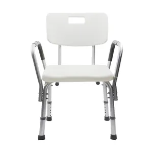 康复治疗医疗淋浴椅塑料铝制浴室淋浴椅和浴椅