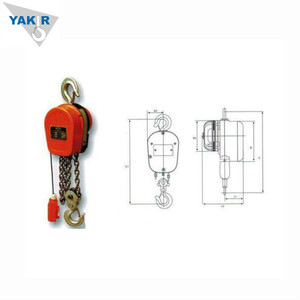 DHS Capacità 5 Ton Catena Pulley Block/Paranco Elettrico A Catena per la Vendita - Product Image 2