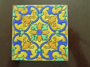 Рекламная цветная настенная глазурованная керамическая плитка ручной работы 2015