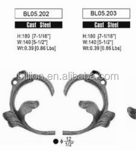 Nuovo disegno <span class=keywords><strong>in</strong></span> <span class=keywords><strong>ferro</strong></span> <span class=keywords><strong>battuto</strong></span> fusione di fiori prodotti - Product Image 2