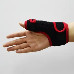 Ortopédico Médica mão pulso polegar tala cinta suporte spica polegar tala dedo tala tipos
