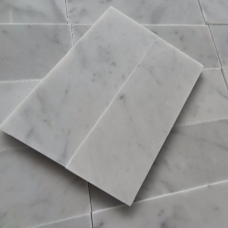 Bianco Carrara Marmo decorativi pannelli di parete Pavimento di Piastrelle di Pietra