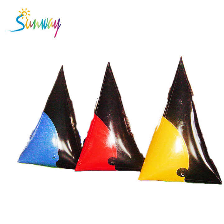 Inflatable Dorito Pyramid Paintball Custom Inflatable Bunker Paintball