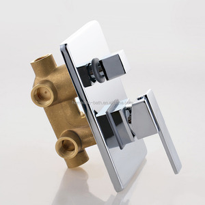 8 "quadrato A Scomparsa Rubinetto Doccia Set A Parete Doccia A Pioggia Testa <span class=keywords><strong>Miscelatore</strong></span> Rubinetto - Product Image 4