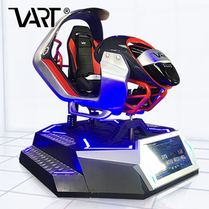 Virtual en forma de coche el movimiento de la máquina asientos simulador de carreras de coche juego de conducción - Product Image 1
