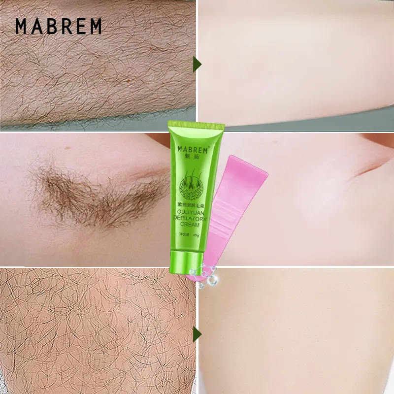 MABREM Face Hand Leg Men Hair Removal Cream Hair Removal Wax Permanent Hair Removal Cream