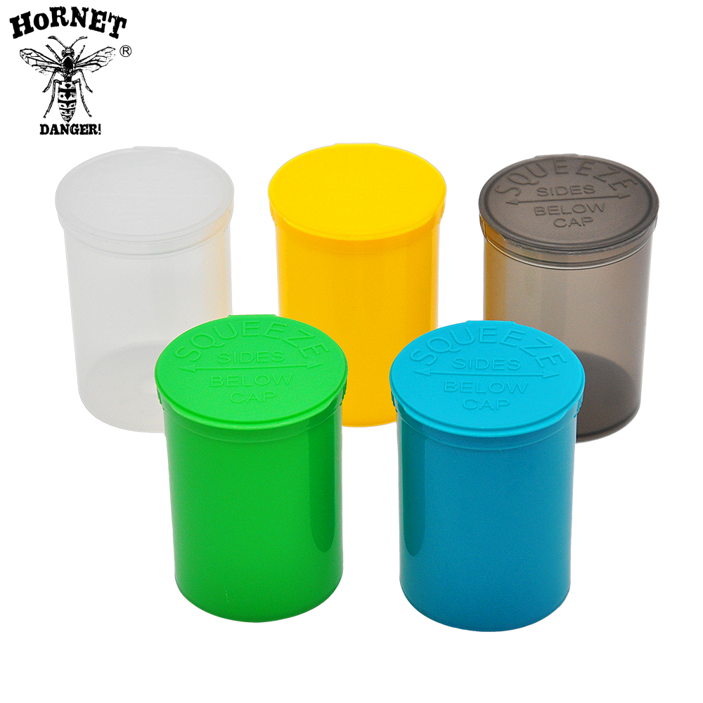Пластиковый контейнер для таблеток HORNET Dram, футляр для табака, футляр для трав, доступны цвета