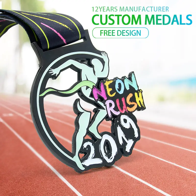 Cheap Medals High Quality Custom Marathon Medal Metal Medal 3D Sport Running Medal Professional Producer Longzhiyu 12 Years Manufacturer