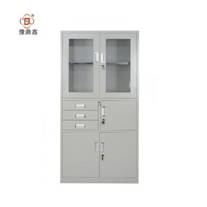 Multi-part Convinnent Office Furniture <strong>Metal</strong> Glass Door <strong>File</strong> Cabinet with Safety Inner <strong>Box</strong> - Product Image 3