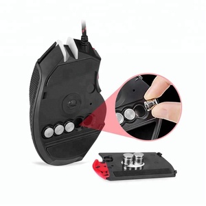 <span class=keywords><strong>Amazon</strong></span> caliente precio barato 4000 dpi V18 <span class=keywords><strong>ordenador</strong></span> usb wired optical gaming mouse - Product Image 6