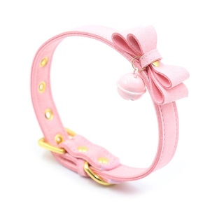 여성을위한 페티쉬 노예 섹스 토이 성인 BDSM 속박 목 칼라 벨 돼지 가죽 칼라 속박 장비 - Product Image 4