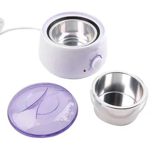 2018 Mini Wax Warmer Pot Wax Heater Machine Paraffin Handle Professional Portable Leg Body Beauty Salon Home 500ML Waxing Warmer