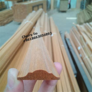 Modanatura in Legno di Teak Ricostruito, Profilo in Legno Ingegnerizzato - Product Image 2