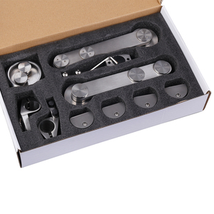 Atas Dipasang Digunakan Peralatan Pintu Geser Mekanisme Stainless Steel Geser Kaca Pintu Gudang Peralatan - Product Image 1