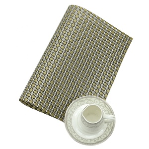 Oro <span class=keywords><strong>tovagliette</strong></span> <span class=keywords><strong>IN</strong></span> <span class=keywords><strong>PVC</strong></span> tavolo da pranzo stuoia di calore pad di isolamento pp tovaglietta royal Coaster decorazione della casa <span class=keywords><strong>tovagliette</strong></span> <span class=keywords><strong>in</strong></span> <span class=keywords><strong>pvc</strong></span> - Product Image 3