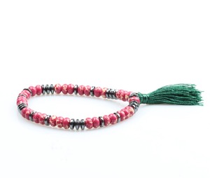 Perlas pulseras para los hombres con bolas de plata de la borla pulseras y brazalete pulseras de las mujeres - Product Image 6