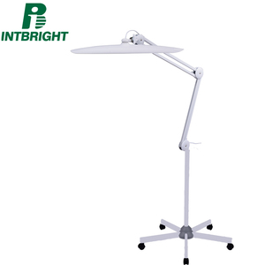 Regolabile in altezza Ruote di Rotolamento Pavimento di Base Del Supporto Del Basamento 5 Ruote Lampada di Ingrandimento Parti - Product Image 5