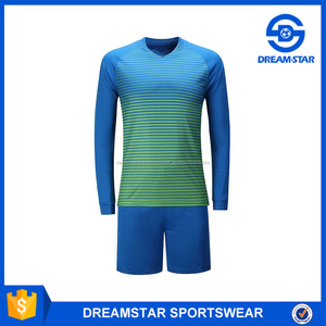 Long Sleeve soccer jersey 2017 2018, custom cheap soccer jersey - Product Image 6