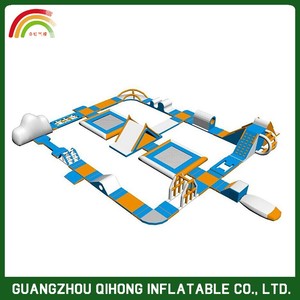 Gigante inflable parque de atracciones, comercial inflable fun city, los niños al aire libre zona de juegos inflables - Product Image 2