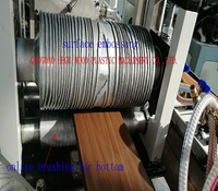 Línea de Producción de Compuesto de Madera y Plástico (WPC), Proyecto Llave en Mano con Materiales Reciclados de PP/PE/PVC + Aserrín de Madera y Cáscara de Arroz