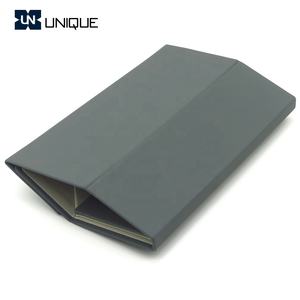 卸売2019ヴィンテージ耐久性折りたたみPuメガネケースカスタムロゴ折りたたみサングラスケース - Product Image 4