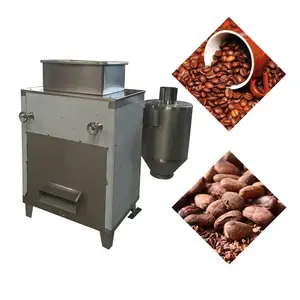 Pelador comercial de granos de Cacao, máquina de bobinado de granos de Cacao