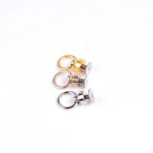 Vis à riveter Chicago de 7,5 mm avec anneau en O pour la décoration de sacs, de porte-monnaie et d'étuis de téléphone en <span class=keywords><strong>cuir</strong></span> - Product Image 4