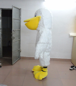 Witte vogel mascotte kostuum/cosplay kostuum volwassen - Product Image 3