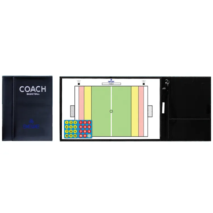 OEM logo printed Sport training board foldable or double sided magnetic portable Referee tactic water polo coach board