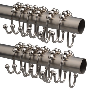 Canton Fair Modern Curtain Shower <strong>Pole</strong> Rings/<strong>hooks</strong> - Product Image 2