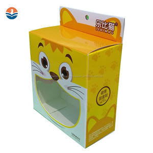 Personnalisé Imprimé <span class=keywords><strong>Carton</strong></span> Affichage De Stockage Emballage Effacer Baisse Avant Boîte <span class=keywords><strong>à</strong></span> <span class=keywords><strong>Chaussures</strong></span> Pour Enfants Conception - Product Image 3