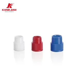 Medical Plastic Test Tube Stopper Flanged Plug Cap