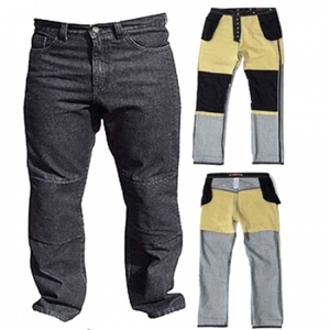 Black Fesho Mens Denim Winter Solid <b>Button</b> Breathable <b>Jeans</b> Durable Comfortable Stylish Casual Pants Wholesale - Product Image 1