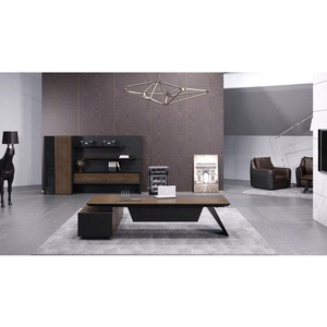 Meubles De Bureau De Luxe My <span class=keywords><strong>Idea</strong></span> E1 MFC Muebles De Oficina Escritorio Ejecutivo Grande