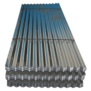 Standart boyutu 14 ölçer 32 ölçer 26 ölçer 4x8 0.2mm 0.4mm 0.5mmgalvanized oluklu demir çelik çatı levhası