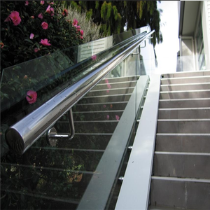 <span class=keywords><strong>Rampe</strong></span> d'<span class=keywords><strong>escalier</strong></span>/barrière d'<span class=keywords><strong>escalier</strong></span> en verre et pierre moderne décorative - Product Image 5