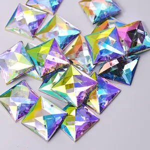 Flat Back Acrylic Heart Rhinestones in Bulk 8mm Assorted Colors 200 Pcs