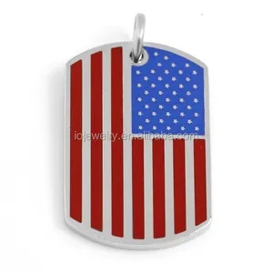 Bất kỳ quốc gia của cờ tùy chỉnh USA cờ Mặt dây chuyền đồ trang sức