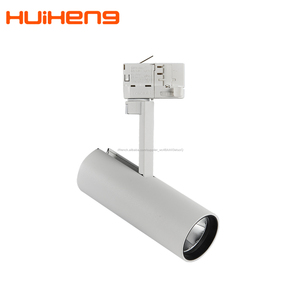 CRI90 <span class=keywords><strong>Alu</strong></span> 15 degrés RAL9006 8 w 9 w 10 w 12 w 15 w 18 w 25 w 28 w 30 w Dimmable COB <span class=keywords><strong>Rail</strong></span> D'éclairage <span class=keywords><strong>LED</strong></span> - Product Image 5