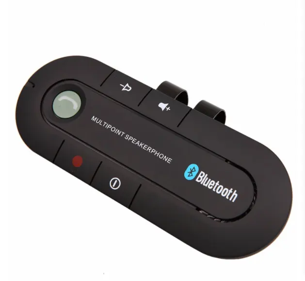 Kit per auto Bt vivavoce, Siri Controllo Vocale Multipoint Vivavoce Per Auto, BT V4.2 Hands free Wireless Bt Car Kit